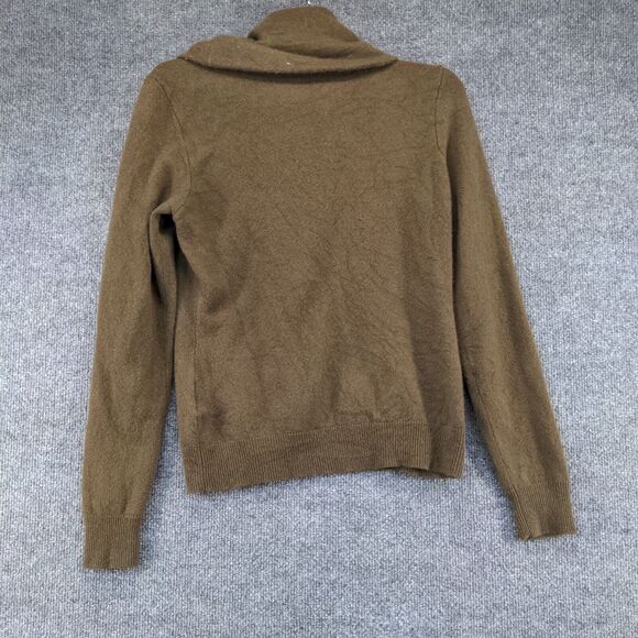 Ralph Lauren Collection Women's Sweater Brown Large Cashmere Purple Label - Picture 7 of 14